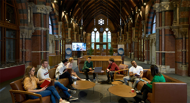 Inside Queen's - Students talking